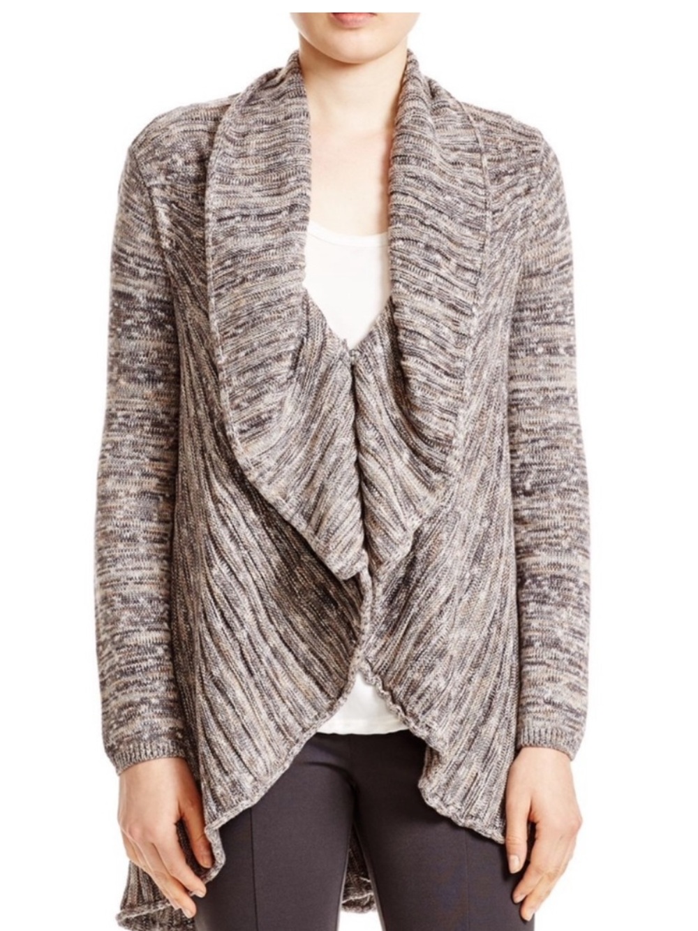 Nic + Zoe Coral Room Knit Cardigan Sweater Size Medium